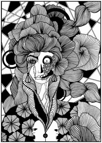Elizabeth Báthory – Penny Georgiou Art